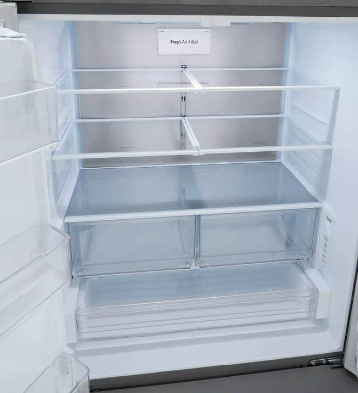 31 cu. ft. Smart Standard-Depth MAX™ French Door Refrigerator with Dual Ice view 7