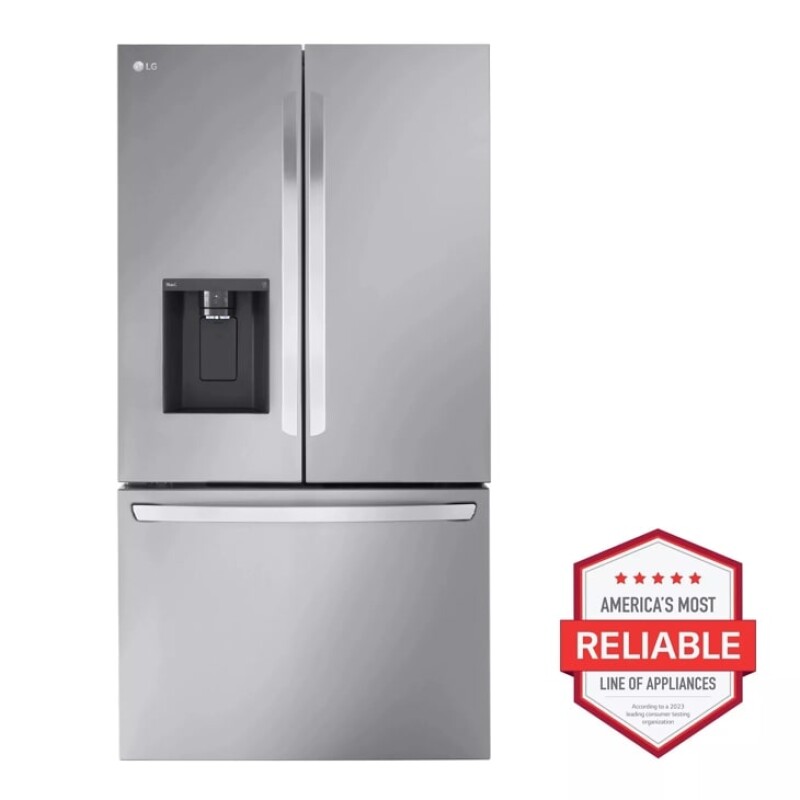 31 cu. ft. Smart Standard-Depth MAX™ French Door Refrigerator with Dual Ice view 13