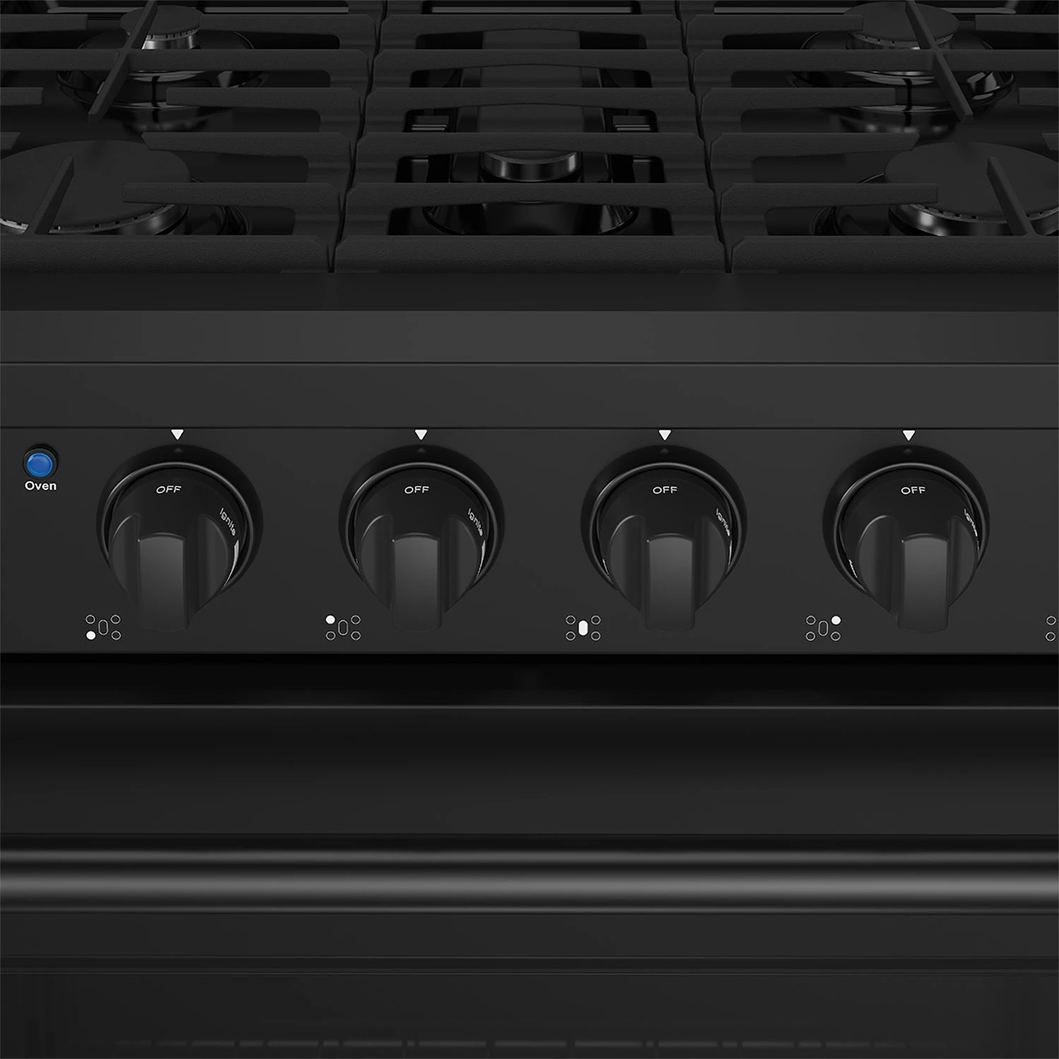 30 Inch Professional Liquid Propane Range In Black LRG3001UBLP