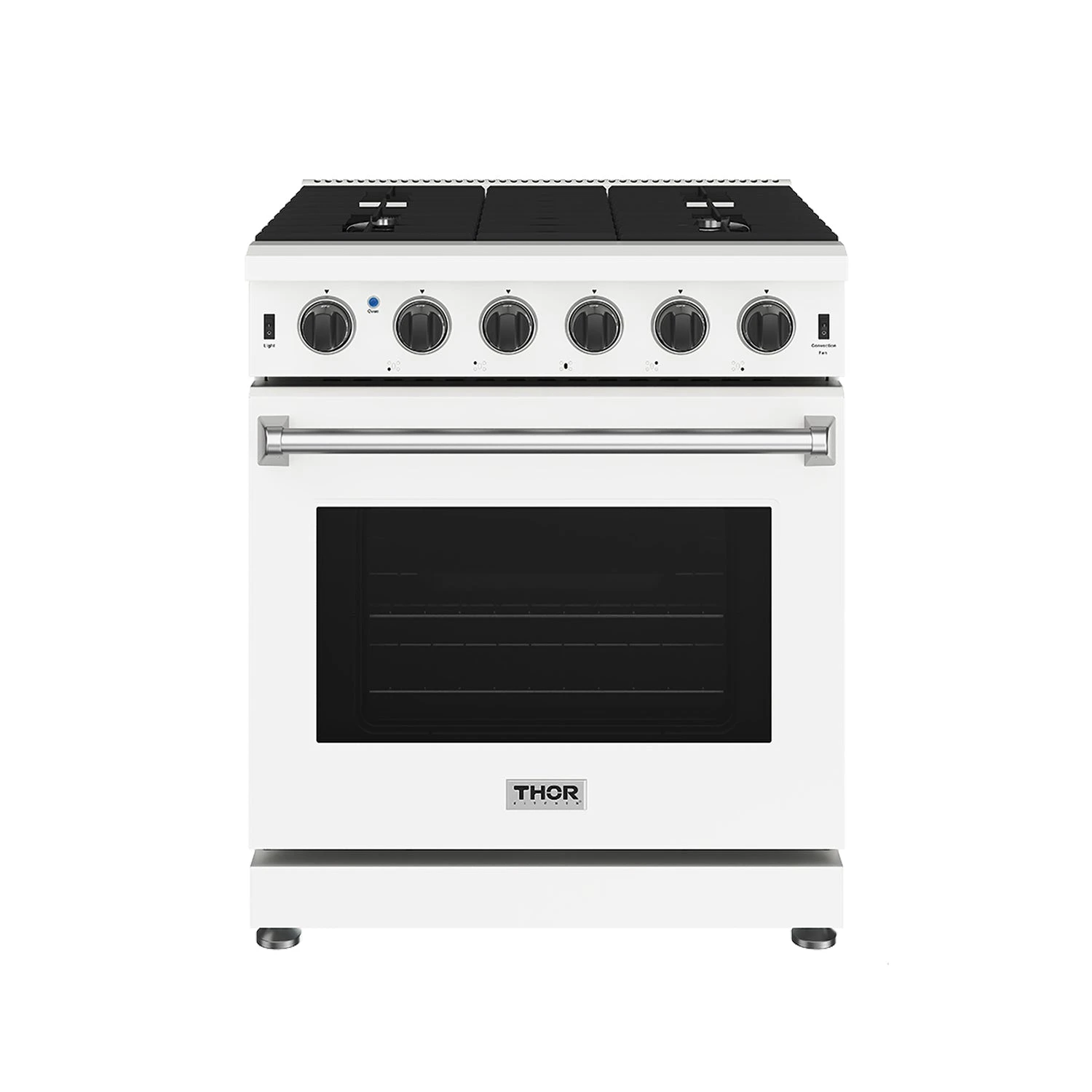 30 Inch Professional Liquid Propane Range In White LRG3001UWLP