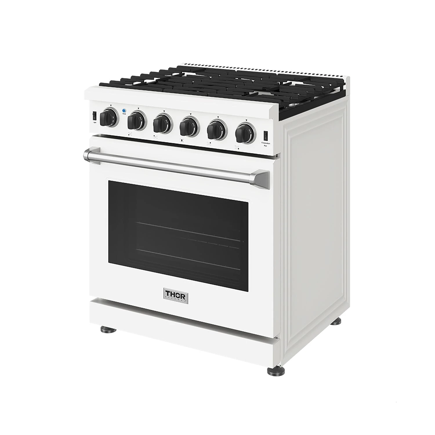 30 Inch Professional Liquid Propane Range In White LRG3001UWLP