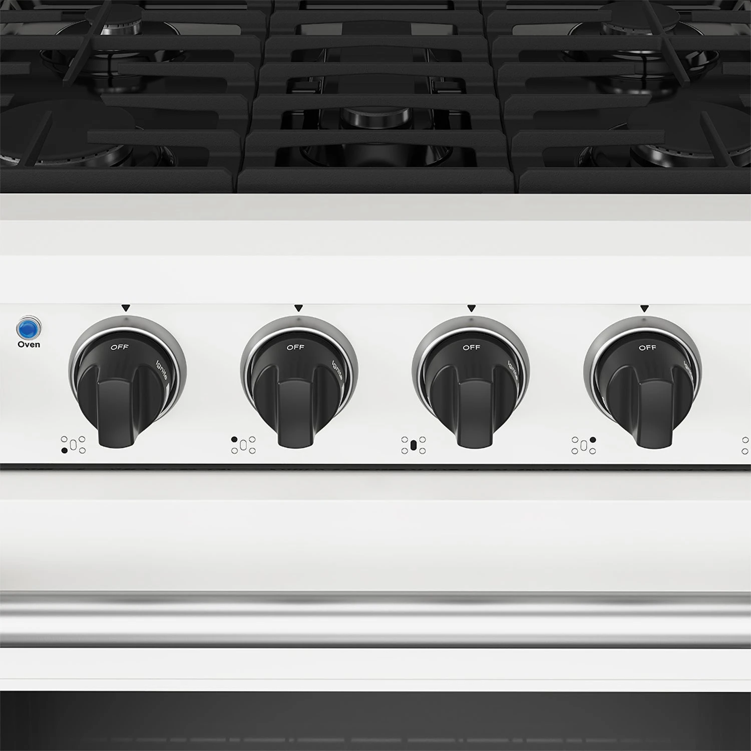 30 Inch Professional Liquid Propane Range In White LRG3001UWLP