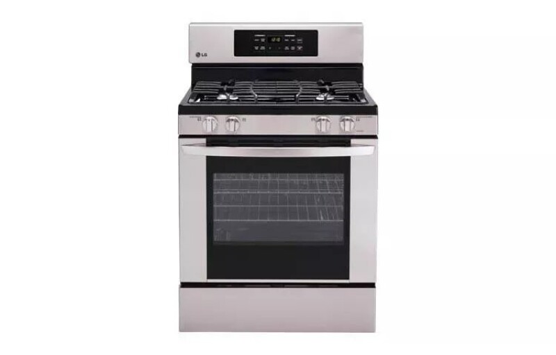 LG 5.4 cu. ft. Capacity Gas Single Oven Range with 4 Burners Other LRG3021ST Picture 1