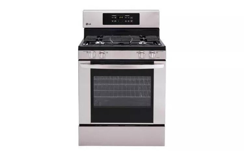 LG 5.4 cu. ft. Capacity Gas Single Oven Range with 4 Burners Other LRG3021ST Picture 1