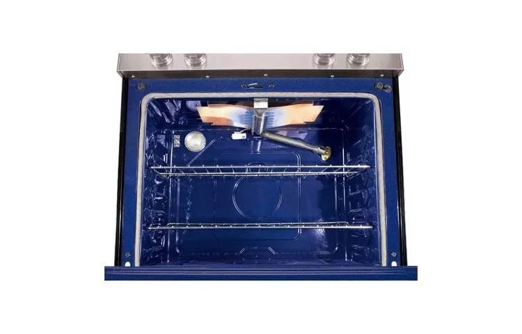 5.4 Cu. Ft. Capacity Gas Single Oven Range With 4 Burners LRG3021ST