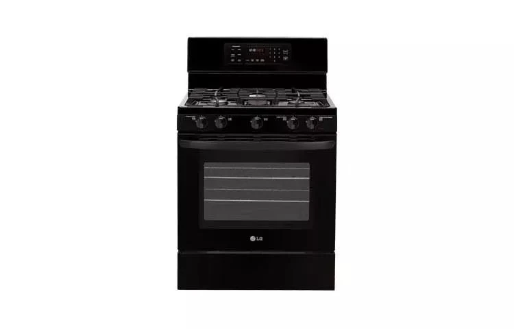 5.4 Cu. Ft. Capacity Gas Single Oven Range With Oval Burner And Griddle LRG3093SB