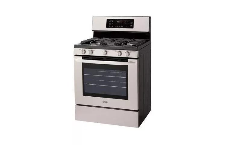 5.4 Cu. Ft. Capacity Gas Single Oven Range With Oval Burner And Griddle LRG3093ST