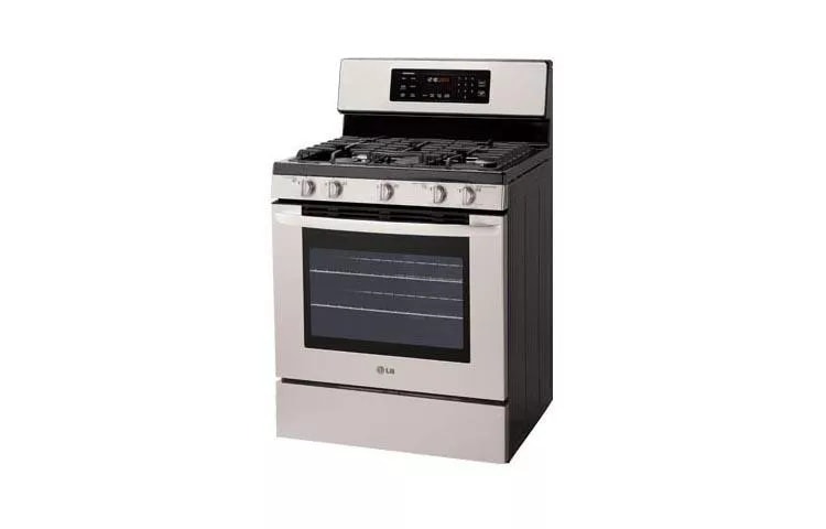 5.4 Cu. Ft. Capacity Gas Single Oven Range With Oval Burner And Griddle LRG3093ST