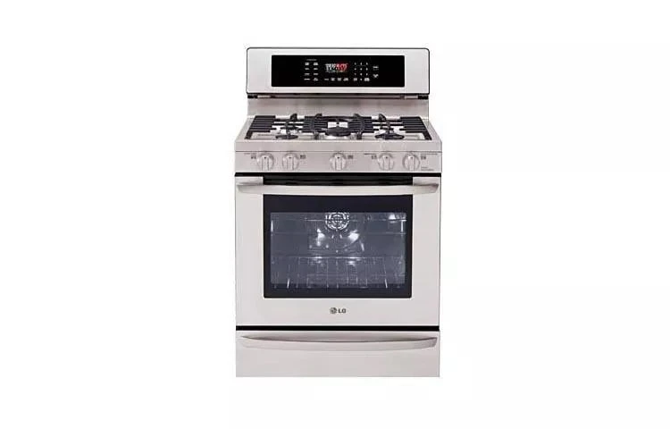 5.4 Cu. Ft. Capacity Premium Gas Single Oven Range With Evenjet™ Convection System And Warming Drawer LRG3097ST