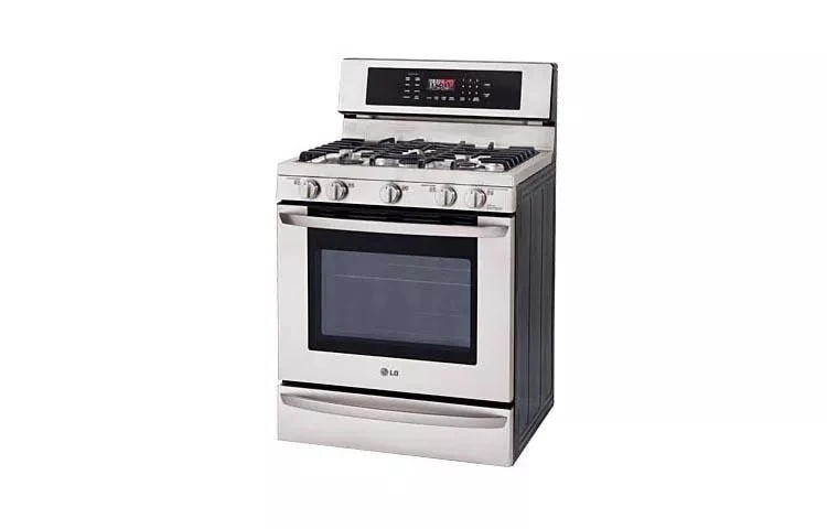 5.4 Cu. Ft. Capacity Premium Gas Single Oven Range With Evenjet™ Convection System And Warming Drawer LRG3097ST