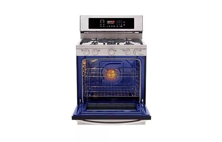 5.4 Cu. Ft. Capacity Premium Gas Single Oven Range With Evenjet™ Convection System And Warming Drawer LRG3097ST