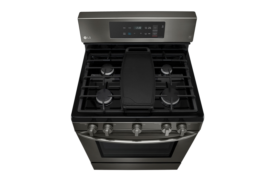 5.4 cu. ft. Gas Single Oven Range with Fan Convection and EasyClean® LRG3193BD
