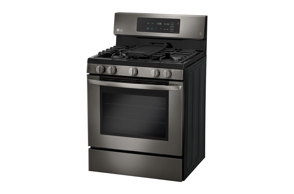 5.4 cu. ft. Gas Single Oven Range with Fan Convection and EasyClean® LRG3193BD