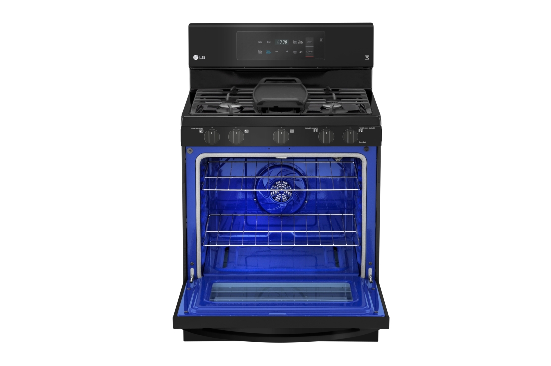 5.4 cu. ft. Gas Single Oven Range with Fan Convection and EasyClean® LRG3193BM