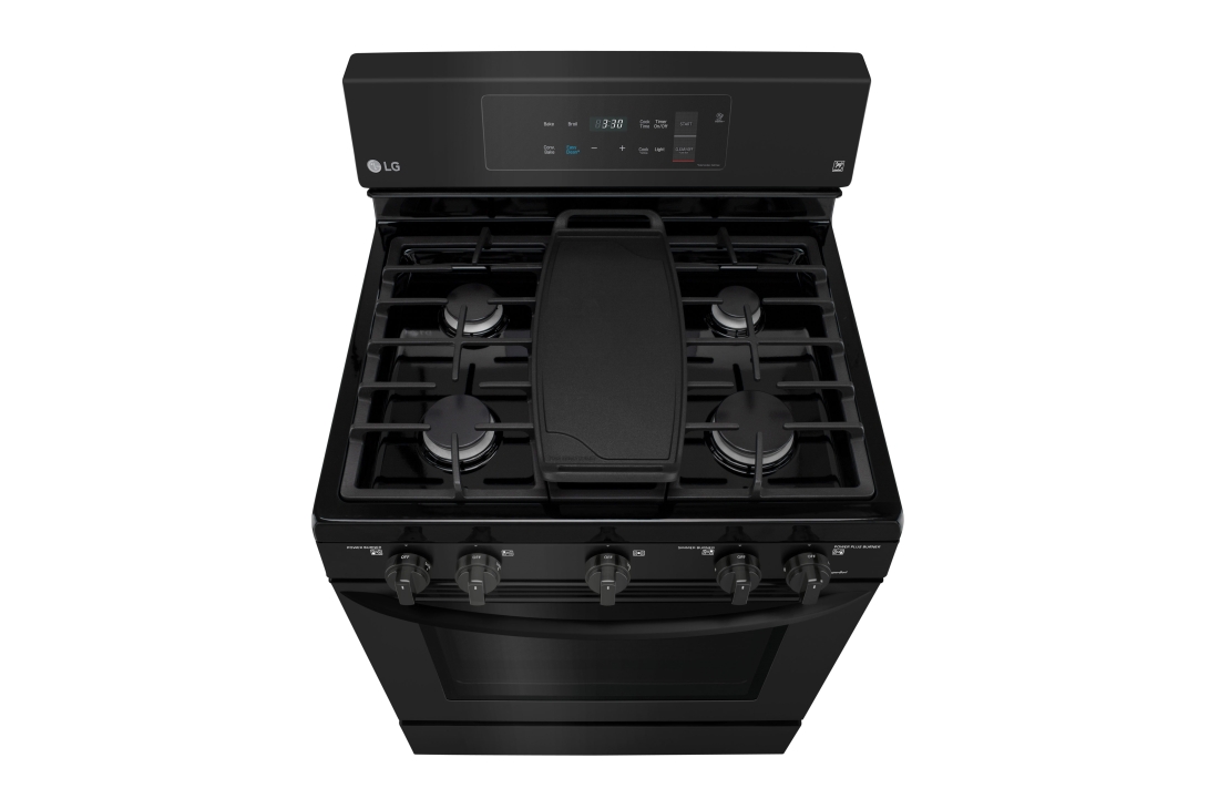 5.4 cu. ft. Gas Single Oven Range with Fan Convection and EasyClean® LRG3193BM