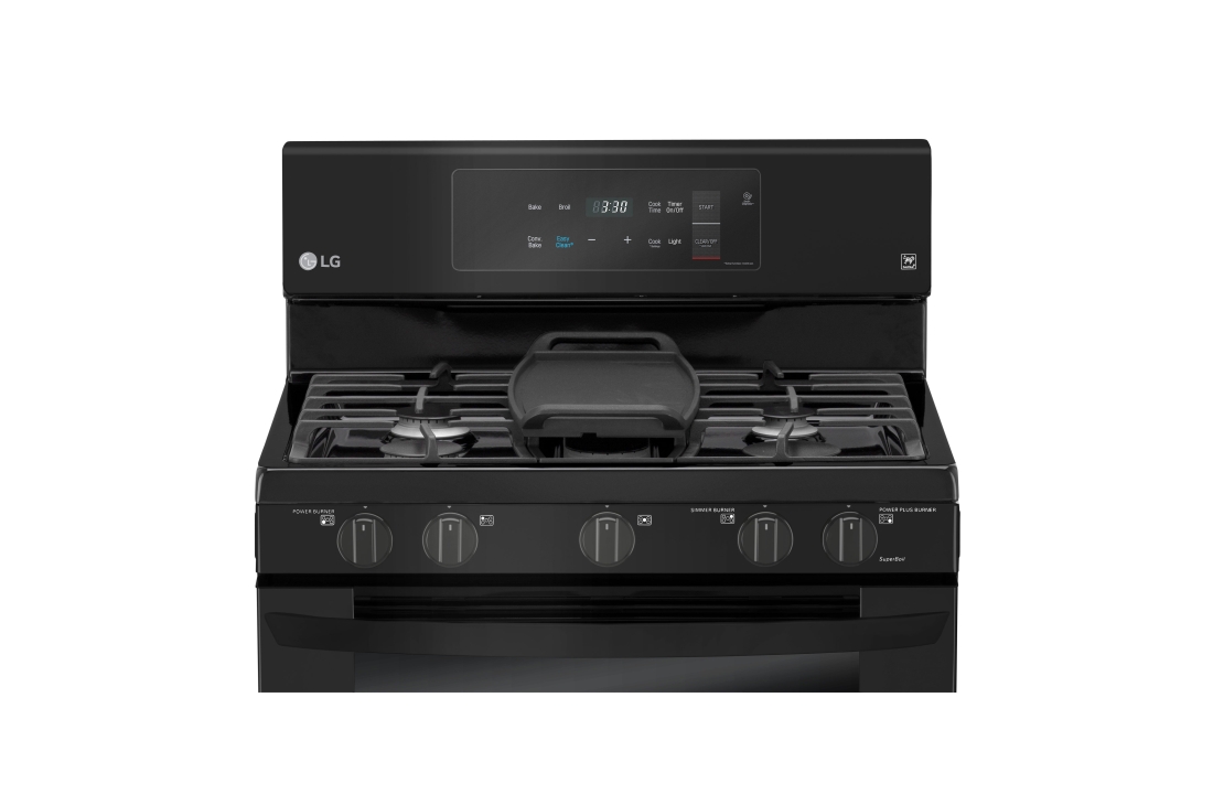 5.4 cu. ft. Gas Single Oven Range with Fan Convection and EasyClean® LRG3193BM