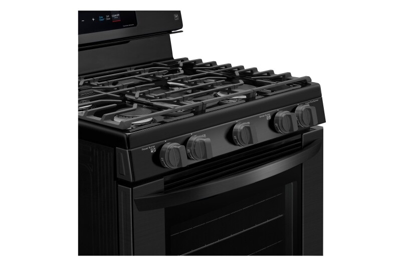 5.4 cu. ft. Gas Single Oven Range with Fan Convection and EasyClean LRG3194BM