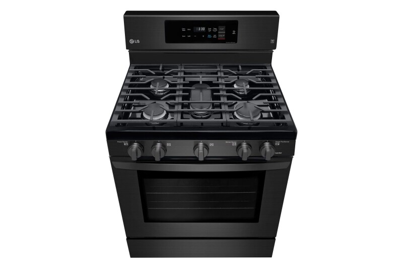 5.4 cu. ft. Gas Single Oven Range with Fan Convection and EasyClean LRG3194BM