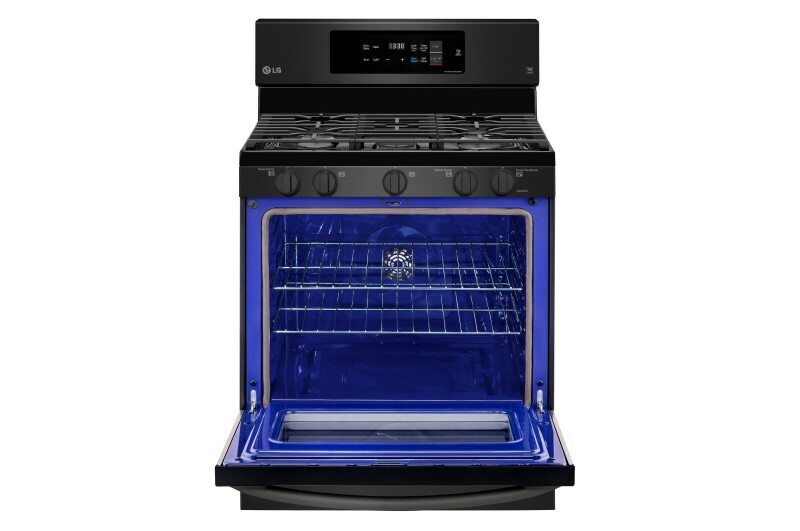 5.4 cu. ft. Gas Single Oven Range with Fan Convection and EasyClean LRG3194BM