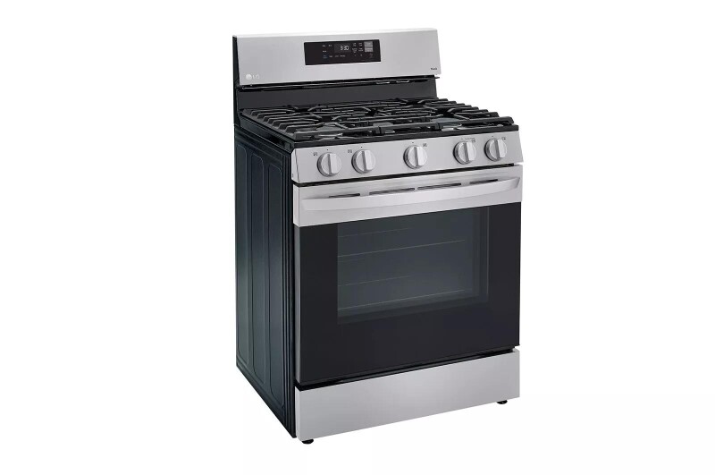 5.8 cu ft. Smart Wi-Fi Enabled Gas Range with EasyClean® view 2