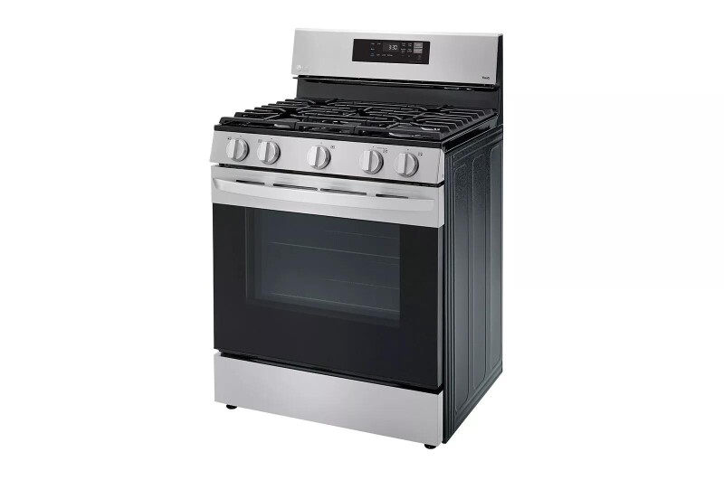 5.8 cu ft. Smart Wi-Fi Enabled Gas Range with EasyClean® view 3