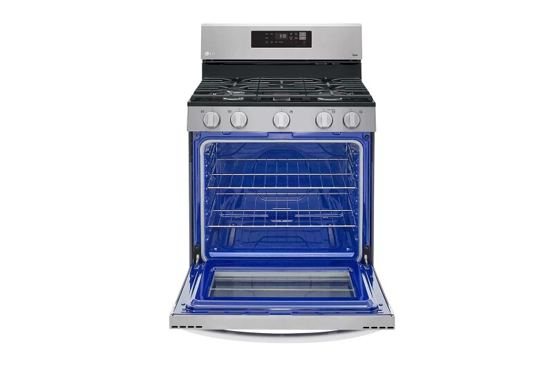 5.8 cu ft. Smart Wi-Fi Enabled Gas Range with EasyClean® view 4