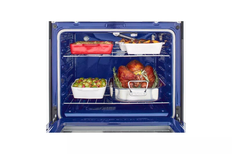 5.8 cu ft. Smart Wi-Fi Enabled Gas Range with EasyClean® view 6