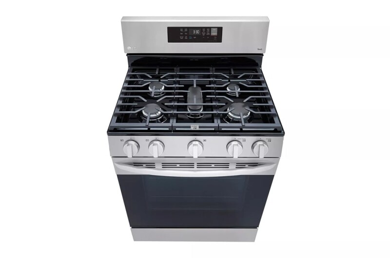 5.8 cu ft. Smart Wi-Fi Enabled Fan Convection Gas Range with Air Fry & EasyClean® view 7