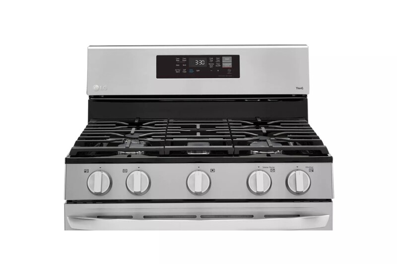 5.8 cu ft. Smart Wi-Fi Enabled Fan Convection Gas Range with Air Fry & EasyClean® view 8