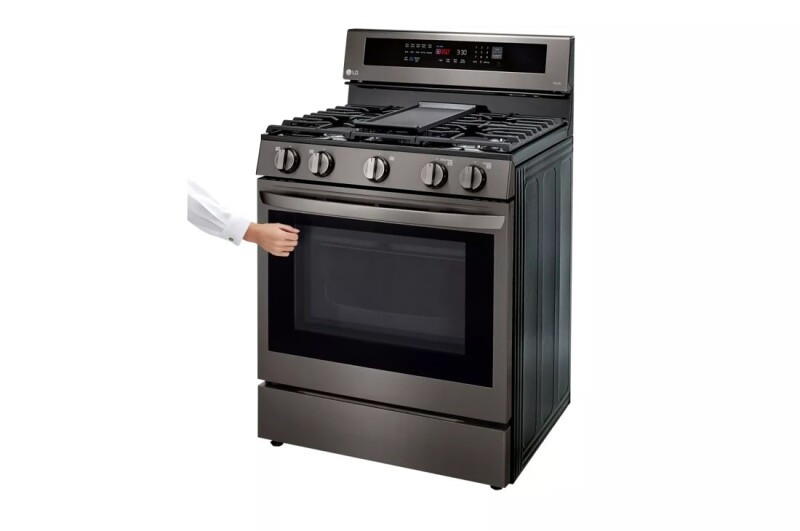 5.8 Cu. Ft. Smart Wi-fi Enabled True Convection Instaview® Gas Range With Air Fry LRGL5825D