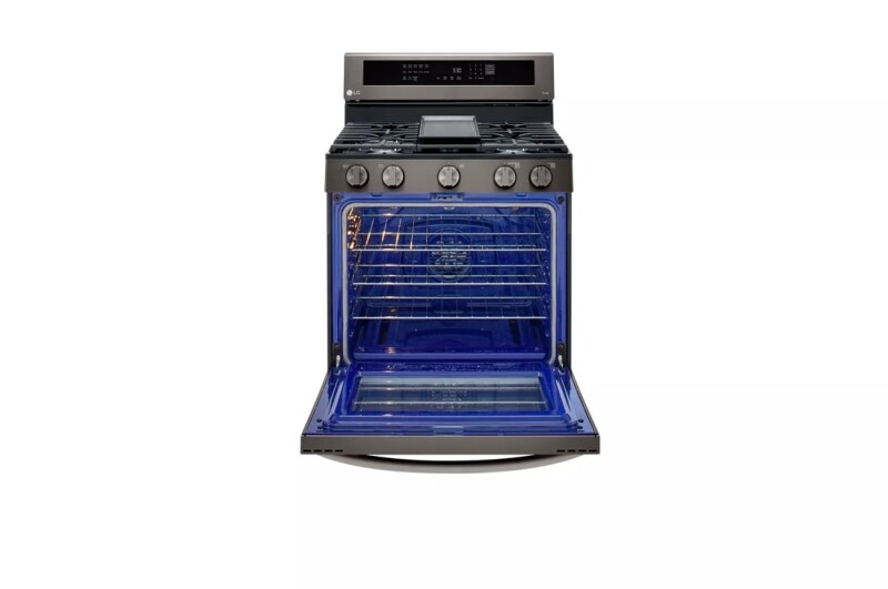 5.8 Cu. Ft. Smart Wi-fi Enabled True Convection Instaview® Gas Range With Air Fry LRGL5825D