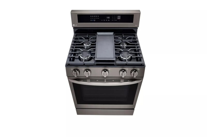5.8 Cu. Ft. Smart Wi-fi Enabled True Convection Instaview® Gas Range With Air Fry LRGL5825D