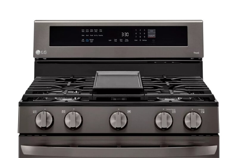 5.8 Cu. Ft. Smart Wi-fi Enabled True Convection Instaview® Gas Range With Air Fry LRGL5825D