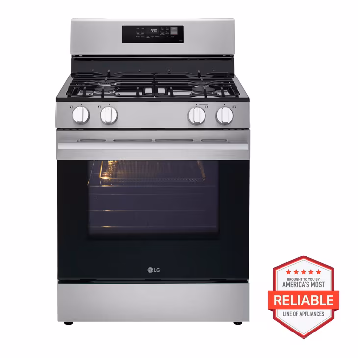 6.3 Cu. Ft. Smart Wi-fi Enabled Probake Convection® Gas Range With Air Fry & Easyclean® LRGN6321Y