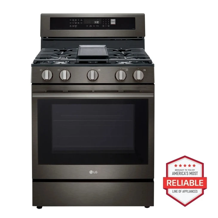 6.3 Cu. Ft. Smart Wi-fi Enabled Probake Convection® Gas Range With Air Fry & Easyclean® LRGN6325Z