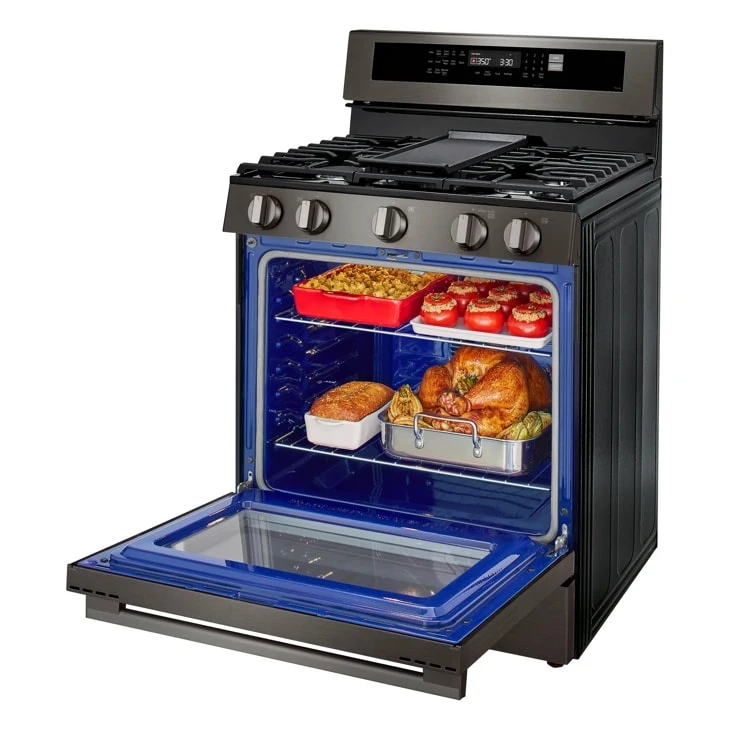 6.3 Cu. Ft. Smart Wi-fi Enabled Probake Convection® Gas Range With Air Fry & Easyclean® LRGN6325Z