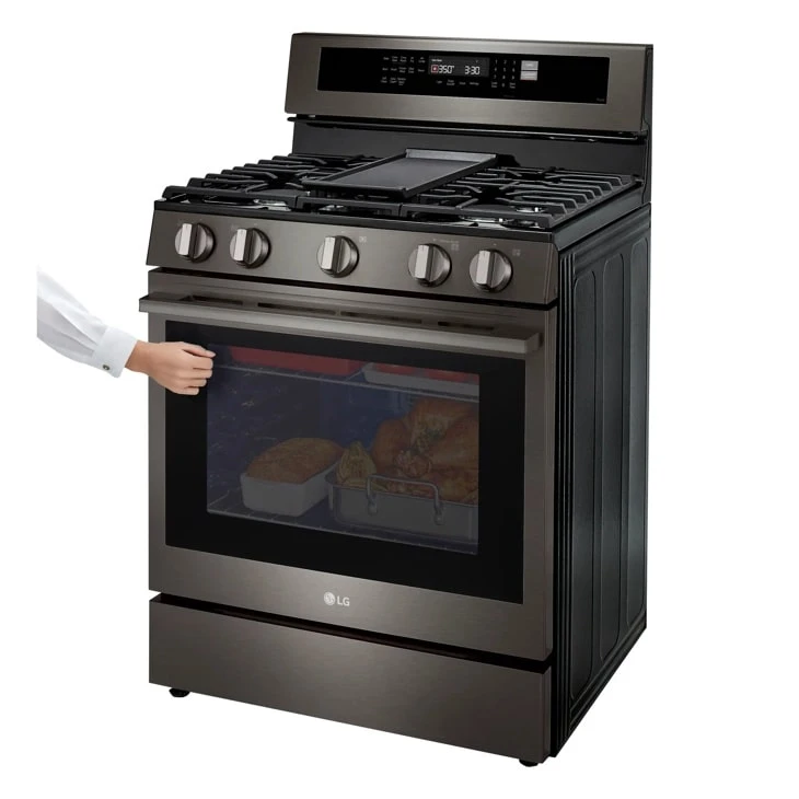 6.3 Cu. Ft. Smart Wi-fi Enabled Probake Convection® Gas Range With Air Fry & Easyclean® LRGN6325Z