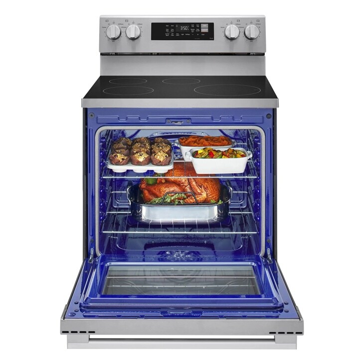 6.3 Cu. Ft. Smart Induction Freestanding Range With Probake Convection® And Air Fry view 22