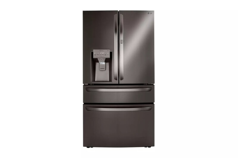 LG 23 cu. ft. Smart Counter-Depth Refrigerator with Craft Ice™ Black Stainless Steel LRMDC2306D Picture 1