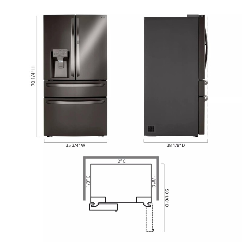 30 cu. ft. Smart Refrigerator with Craft Ice™ view 14