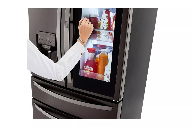 23 cu. ft. Smart InstaView™ Door-in-Door® Counter-Depth Refrigerator with Craft Ice™ view 10
