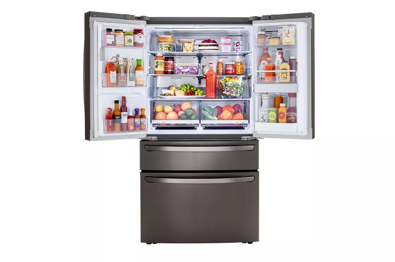 23 cu. ft. Smart InstaView™ Door-in-Door® Counter-Depth Refrigerator with Craft Ice™ view 7