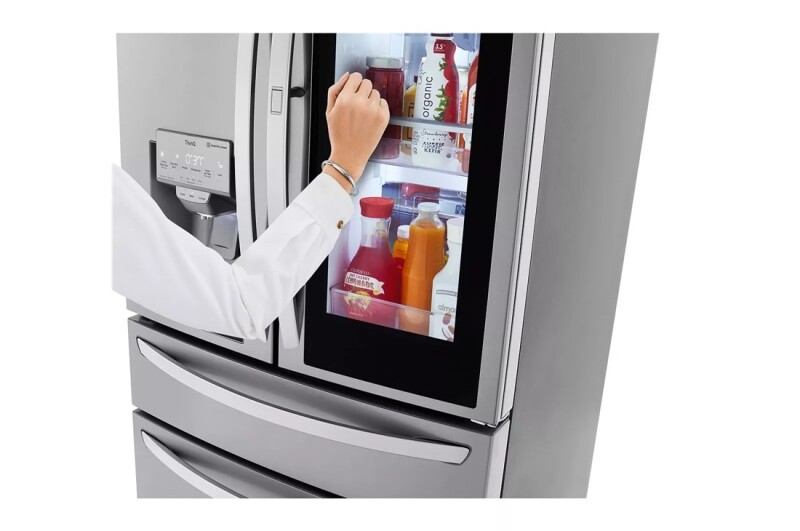 23 cu. ft. Smart wi-fi Enabled InstaView® Door-in-Door® Counter-Depth Refrigerator with Craft Ice™ Maker view 7
