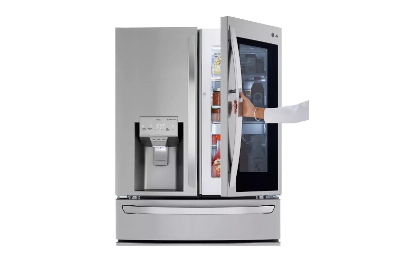 23 cu. ft. Smart wi-fi Enabled InstaView® Door-in-Door® Counter-Depth Refrigerator with Craft Ice™ Maker LRMVC2306S