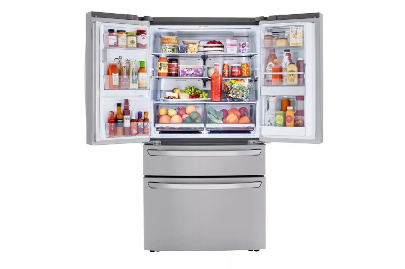 23 cu. ft. Smart wi-fi Enabled InstaView® Door-in-Door® Counter-Depth Refrigerator with Craft Ice™ Maker LRMVC2306S