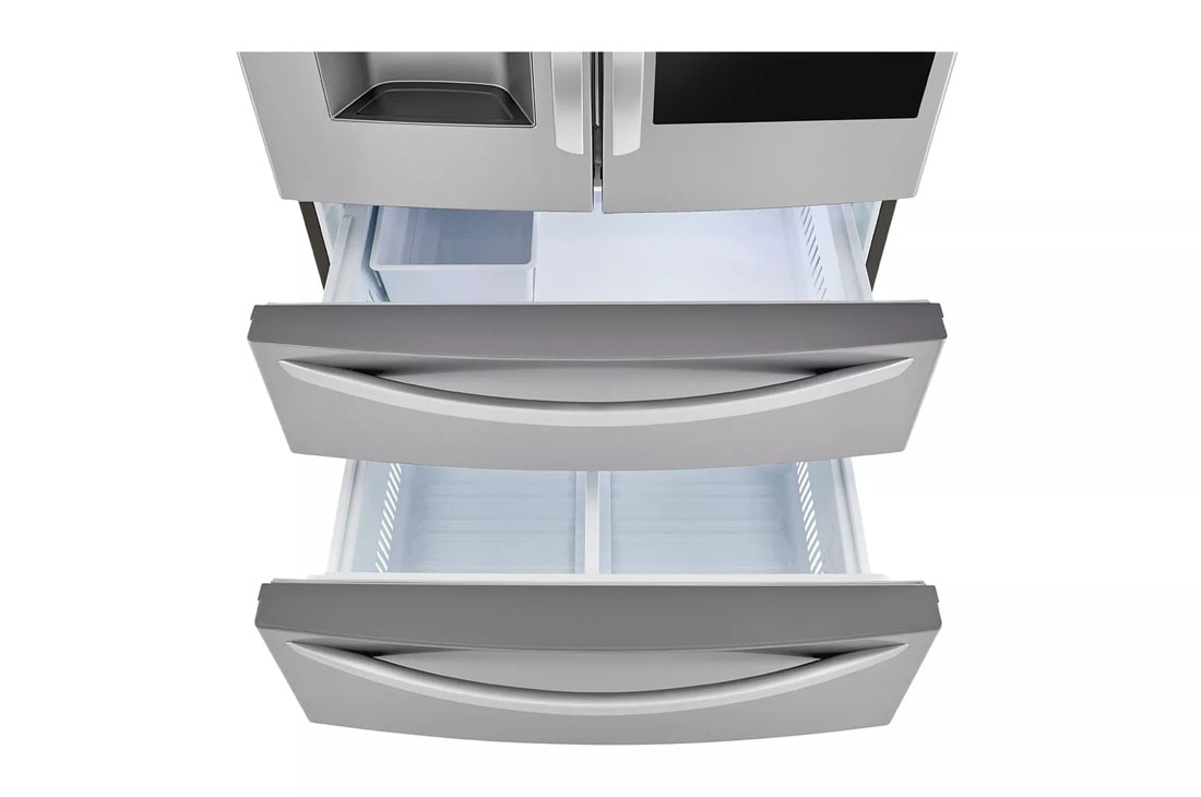 28 cu ft. Smart InstaView® Door-in-Door® Double Freezer Refrigerator with Craft Ice™ LRMVS2806S