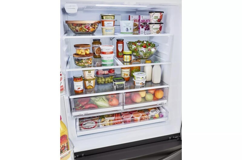 29 Cu. Ft. French Door Refrigerator With Slim Design Water Dispenser LRMWS2906D
