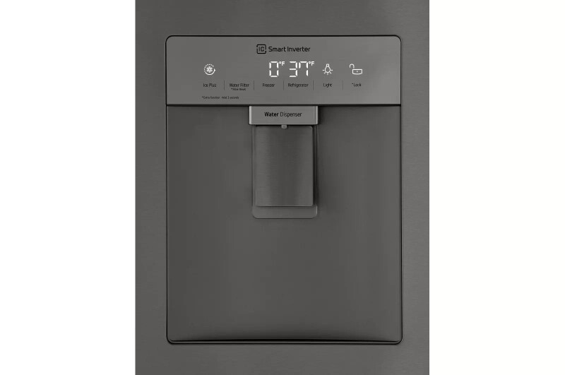 29 Cu. Ft. French Door Refrigerator With Slim Design Water Dispenser LRMWS2906D