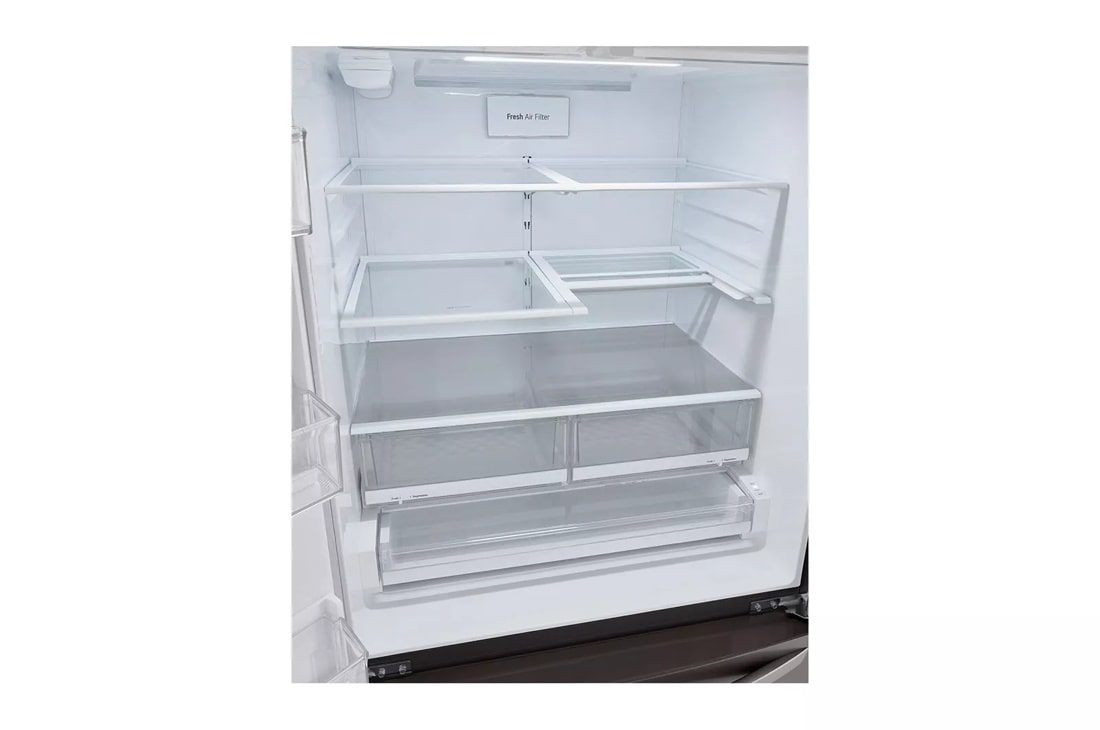 22 cu ft. Smart Counter Depth Double Freezer Refrigerator with Craft Ice™ LRMXC2206D
