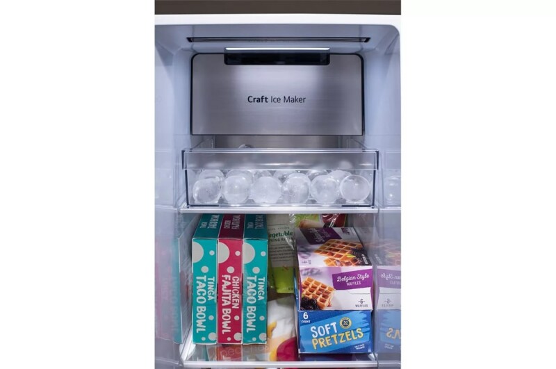 23 cu. ft. Smart Side-by-Side Counter-Depth InstaView® Refrigerator with Craft Ice™ LRSOC2306S